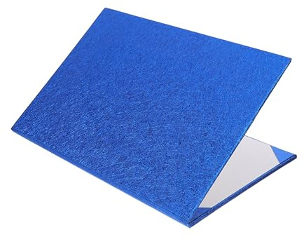 Cabilock Carpeta para Certificados Tamaño A4 Azul Brillante, Cubierta Dura Gruesa para Diplomas y Documentos Oficiales, Soporte para Presentación y Protección de Certificados Escolares
