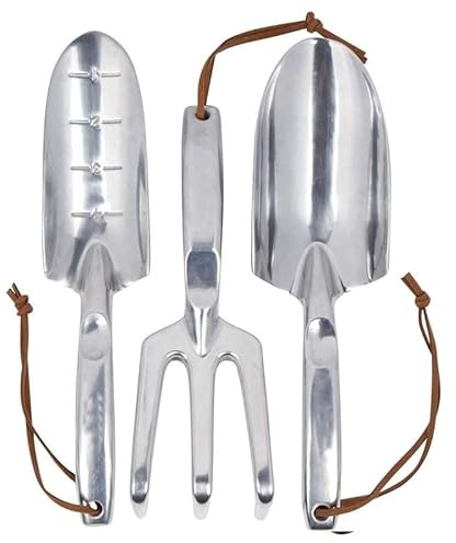 Garden Tool Set, Rustproof Gardening Tool Set - Durable Indoor and Outdoor Tools Perfect Gift for Gardeners, Men and Women