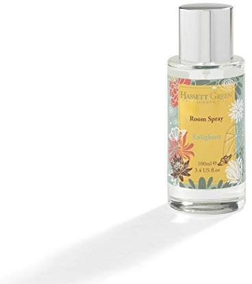Hassett Green London - Enlighten Patchouli - Room Mist Home Fragrance Spray - 100ml Glass Bottle