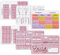 EKG-Abzeichenkarte, EKG-Abzeichen, Buddy Krankenpflege-Referenzinterpretation, EKG-Lineal, Messung, Herz-, Spickzettel, Krankenschwester-Zubehör für Arbeit, Stiel, Telemetrie, Interpretation, 12