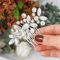 Unicra Braut Hochzeit Haarkamm Kristall Haarschmuck Braut Haarteile für Frauen und Mädche (Silber)