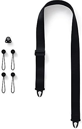 Urth Core Camera Strap - Quick Attach, Multi-Wear, Adjustable Neck Shoulder Strap for DSLR/SLR Cameras in Black