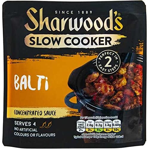 Sharwood's Slow Cooker Balti Concentrated Sauce 170g - Pack of 4