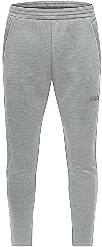 JAKO Herren Jogginghose Challenge, Hellgrau-Meliert, 4XL