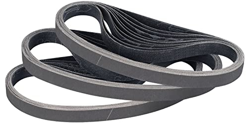 Sruhrak Nastri Abrasivi 10 x 330 mm -30 Pezzi 800 Grana Carburo di Silicio Nastro Abrasivo, Abrasivi al Carburo di Silicio ad Alte Prestazioni per L'affilatura di Coltelli e la Lavorazione dei Metalli