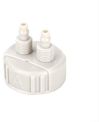 Ejoyous Bouchon de Bouteille de CO2 Aquarium Générateur de CO2 Réacteur de Dioxyde de Carbone Bricolage Réacteur Bouchon de Bouteille Diffuseur d'air Partie Générateur