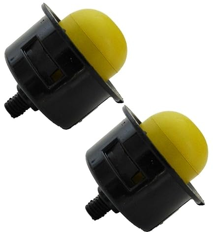 Comcapy 2Pcs Primer Pumpe Geeignet for Fuxtec for FX-RM Rasenmäher for Hecht 40 541 SX 5410 Kettensägen Trimmer for freischneider Klar Werkzeug Teil