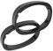 MACHSWON 2Pcs Car Universal Speaker Spacer Extender Speaker Plastic 25mm Thickness Adapter for 6x9
