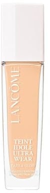 Lancôme Teint Idole Ultra Wear Care & Glow Foundation 115C, feuchtigkeitsspendende Foundation in Beige mit natürlichem Glow-Finish, bis zu 24h Halt, geeignet für alle Hauttypen