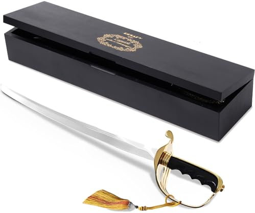 Resafy Spada per champagne Sabrage Spumante Spumante Coltello Spada Apribottiglie con Custodia Regalo per Festa di Matrimonio