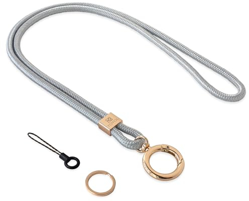 YOYOL Schlüsselband, Halsband-Schlüsselanhänger für ID-Abzeichen, Schlüssel, Handy, Männer und Frauen Cool Umhängeband