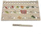 YUANGANG Règle en bois pour plantes avec trous - Multifonction - Outils de jardinage - Mesure de l'espacement - Règle pour les jardiniers