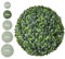 HORO.ES Bola de Césped Artificial, Bola de topiario de boj, Bola de Planta de plástico Verde con 5 tamaños para Espacios Interiores, jardín, decoración de Bodas y decoración del hogar (23CM)