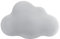 Kuschelkissen Kinder Wolkenkissen, Weiches Dekokissen für Baby- & Kinderzimmer für Mädchen & Jungen - Plüsch Kissen Dekokissen für Kinderzimmer Schlafzimmer Deko (Grau)