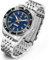 CADISEN Automatik Uhr Herren Mechanische Saphirglas 100M Wasserdicht Beiläufig Unternehmen (blau)