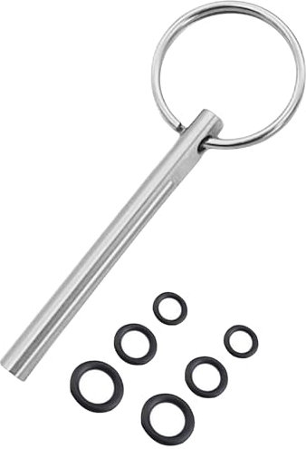 Ovalkopfschlüssel mit Schlüsselring Ovalkopf Ovalkopfbit Ovalbit Reparatur Werkzeug kompatibel mit Jura Krups AEG Kaffeeautomaten um Schrauben zu Entfernen