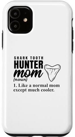 Tooth Hunter Mom Fossil Jagd für Haifischliebhaber Hülle für iPhone 11