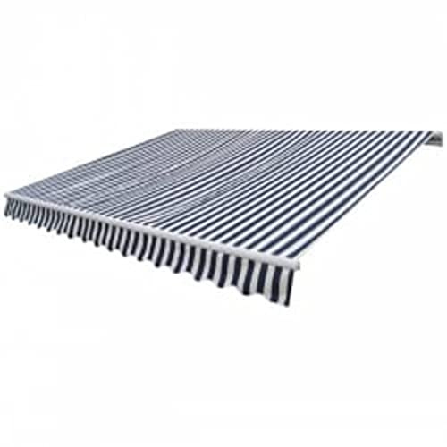 Auvent pliable de jardin avec structure en aluminium renforcé, imperméable et résistant aux rayons UV, support mural et télécommande pour patio et extérieur