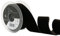 Berisfords Schleifenband Samt, Schwarz (Black Coffee), 36 mm x 5 m