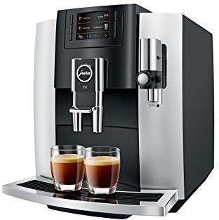 JURA E8 Chroom Freestanding Espresso Machine 1.9 L Fully Automatic – Coffee Maker (Freestanding, Espresso Machine, 1.9 L, Built-in Grinder, 1450 W, Black, Chrome)