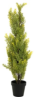 Cypress Leyland 90cm Artificial Fake Plastic Plant Foliage Flower Decor Conifers