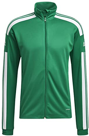 adidas Herren Squadra 21 Training Jacket, Team Green/White, L Tall