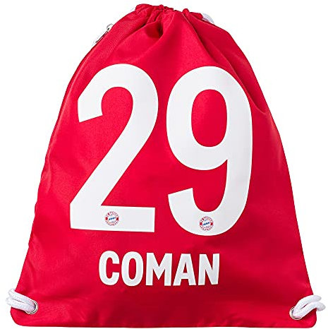 FC Bayern München Sportbeutel - Coman - rot Turnbeutel FCB