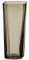 Iitala Vase aus der Alvar Aalto Collection aus Mundgeblasenem Glas in der Farbe Smoky Grey, 18x7,4cm, 1066194
