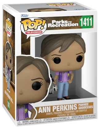 Funko POP! TV: Parks & Recreation - Ann Perkins (Goddess) | Official Comedy Merch - Collectable Vinyl Figurine for Shelf Display - Birthday Gift Idea for Fans and Collectors