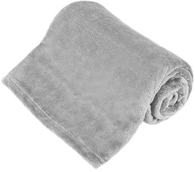 Teesa Coperta in pile 150 x 200 cm grigio TSA8901-1