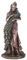 Veronese Design Hera, die griechische Göttin der Frauen und der Ehe, kaltgegossenes Harz, Bronze-Finish, 16,5 cm