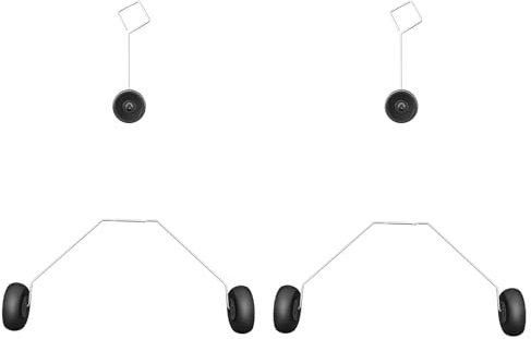 HAWK'S WORK Spare Parts for 3 Channel RC Plane Z Series Z61 & Z62 (2 Sets of Landing Gears)