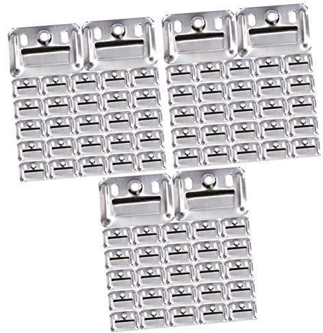 jojofuny 3 Sätze 3Er Set Wandschnallen Draht Wandpaneel Clips Wandpaneel Klemmen Bild Aufhängehaken Tapetenkleisterhalter Z Clip Wandpaneel Wandhaken Französische 100 Stück * 3