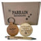 Box Parrain Cadeau – Coffret Parrain Formidable avec Boîte Gravée, Porte-Clé Similicuir, Stylo & Décapsuleur – Idée Annonce ou Remerciement Parrain