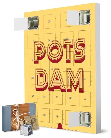 Adventskalender zum Selbstbefüllen Postdam Typo artboxONE Adventskalender Städte