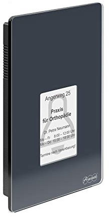 Auerswald tfs-Dialog 400 Blau – Systeme D Intercom Audio (140 mm, 28 mm, 220 mm, 680 g, Glas, Kunststoff, Blau)