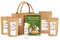 HANSE PRO Geschenk-Set Meine Hausmittel zum Selbermachen I Natron I Soda I Essig I Zitronensäure I Kernseife I Nachhaltige Geschenke I mit praktischer Jute-Tasche (mit Buch)