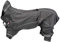 Trixie Vaasa Regenmantel für Hunde, Grau, 70 cm