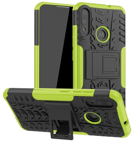 betterfon Oudoor Hülle Kompatibel mit Motorola Moto E6 Plus | Case Panzer Hülle Cover Schutzhülle Etui Bumper | Grün