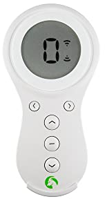 JULIUS MAYER Funkhandsender 15-Kanal JMHS-15, Funksteuerung für Rollladen, Rollladen-Fernbedienung, mit LCD-Display, inkl. Wandhalterung