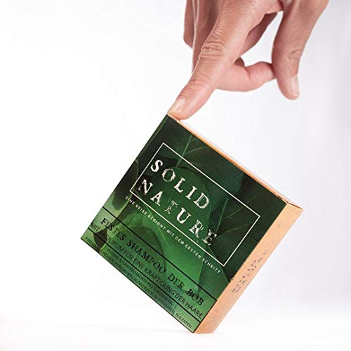 SolidNature Trocken-Shampoo, Ohne Plastik, Vegan, Paste, Alle Haare, 80g, 1er Pack