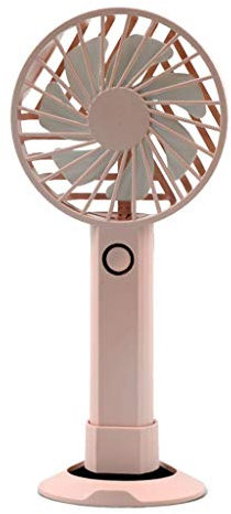 1 Pc Handheld Fan Portable USB Charging Air Cooler for Student Dormitory Travel Home Office Use