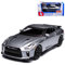 Nisan Skyline GT-R R35 Coupe Grau Modell Ab 2008 Version 2017 1/43 Burago Modell Auto