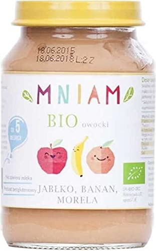 Dessert Apfel Bananen Aprikose ab 5 Monaten BIO 190 g MNIAM