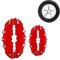 Coperchi Pinza - Coperchi pinze Freno Kit Anteriori e Posteriori | Kit Copri Pinza Universale per Car Styling per la Decorazione della Modifica del della Ruota, Set di 2