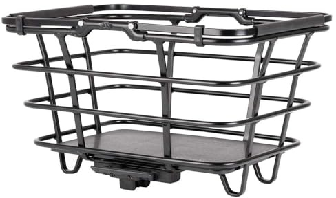 AtranVelo AtranVelo Unisex – Erwachsene Epic Multi AVS Farhrradkorb, Schwarz, 29 x 40 x 20 cm