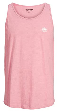 JACK & JONES Débardeur Jortulum, Prism Rose, XXL Homme