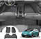 GAFAT V-W ID.3 Facelift 2021-2024 2025 Fussmatten, TPE Allwetter-Fußmatten für ID3 Gummimatten Original, 3D-Scannen TPE Hoher Rand, ID.3 Matten, Kompatibel mit VW ID.3 Zubehör