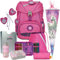 DerDieDas ErgoFLEX - Pretty Unicorn - Einhorn - Schulranzen-Set 8tlg. mit Schuhbeutel und Schultüte - Brotdose und Trinkflasche Gratis dazu