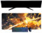 Demon Slayer Agatsuma Zenitsu Tapis de Souris XXL Multifonction Gaming Anime Souris 3mm Bureau Anti-Glissant Surface Texturée pour Ordinateur pour Ordinateur Gamer-Bureau-Maison et Portables
